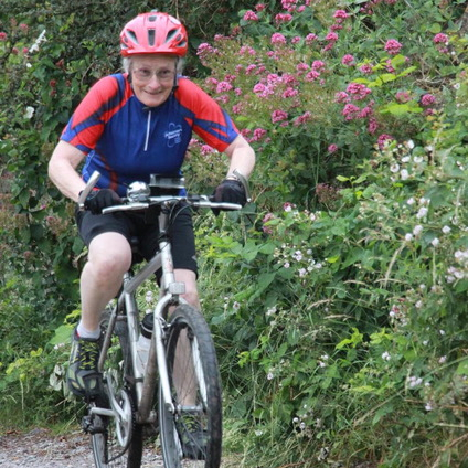 Dorothy-Anne cycling