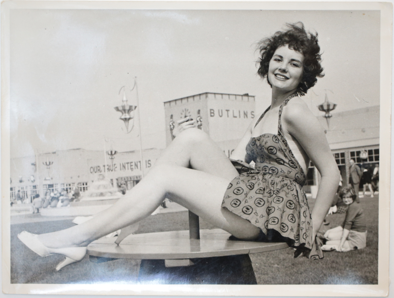 Jane's mum Beryl in her modelling days