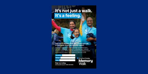 Memory Walks Event poster